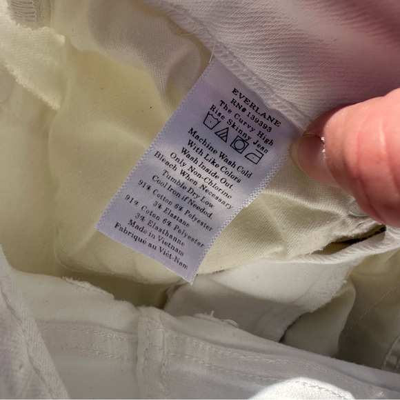 Everlane the curvy high rise skinny crop jean - Picture 6 of 6